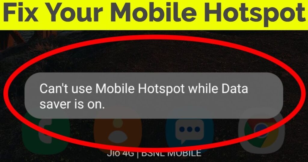 When You Can’t Use Mobile Hotspot While Data Saver: Fixing the Android Conflict