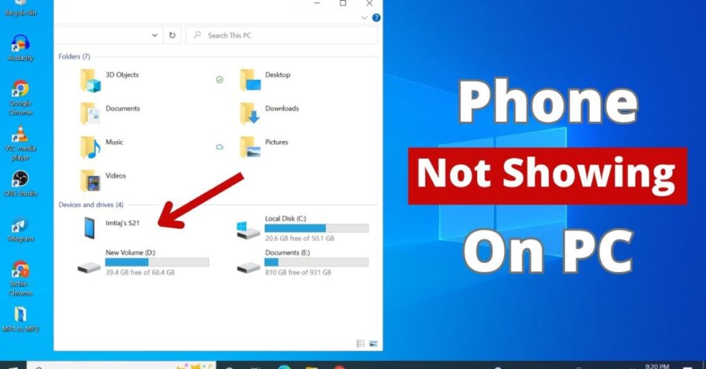 Fix Android Phone Not Showing Up on PC via USB (Easy Guide)
