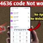 ##4636## Not Working? (This is How I Fixed it)