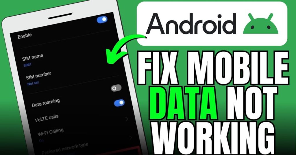 Android Mobile Data Not Working? Here Are Some Solutions