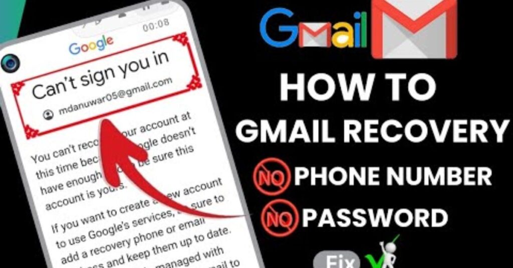 How to Recover Gmail Account Easily (2025 Updated Guide)