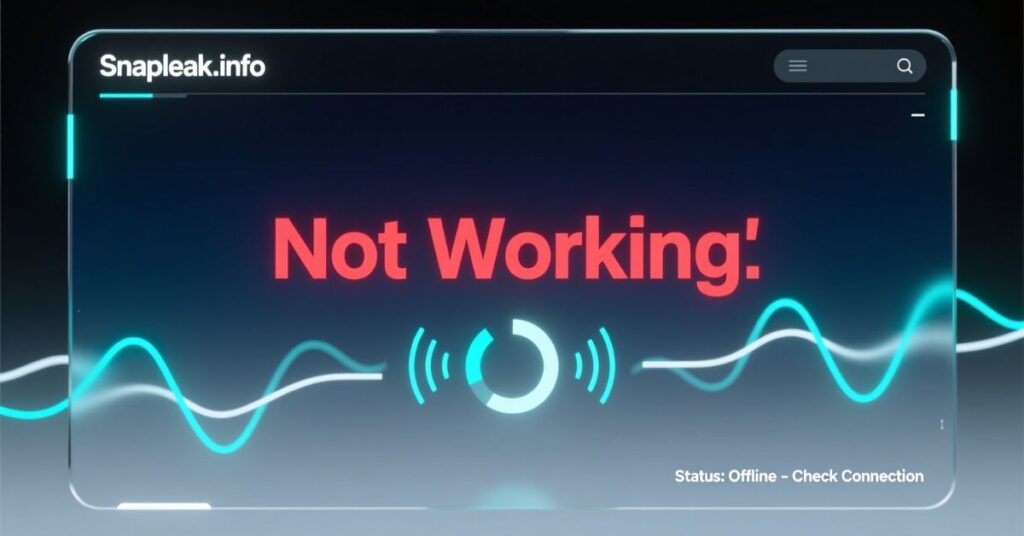 Snapleak.info Not Working? Why & What You Can Do!